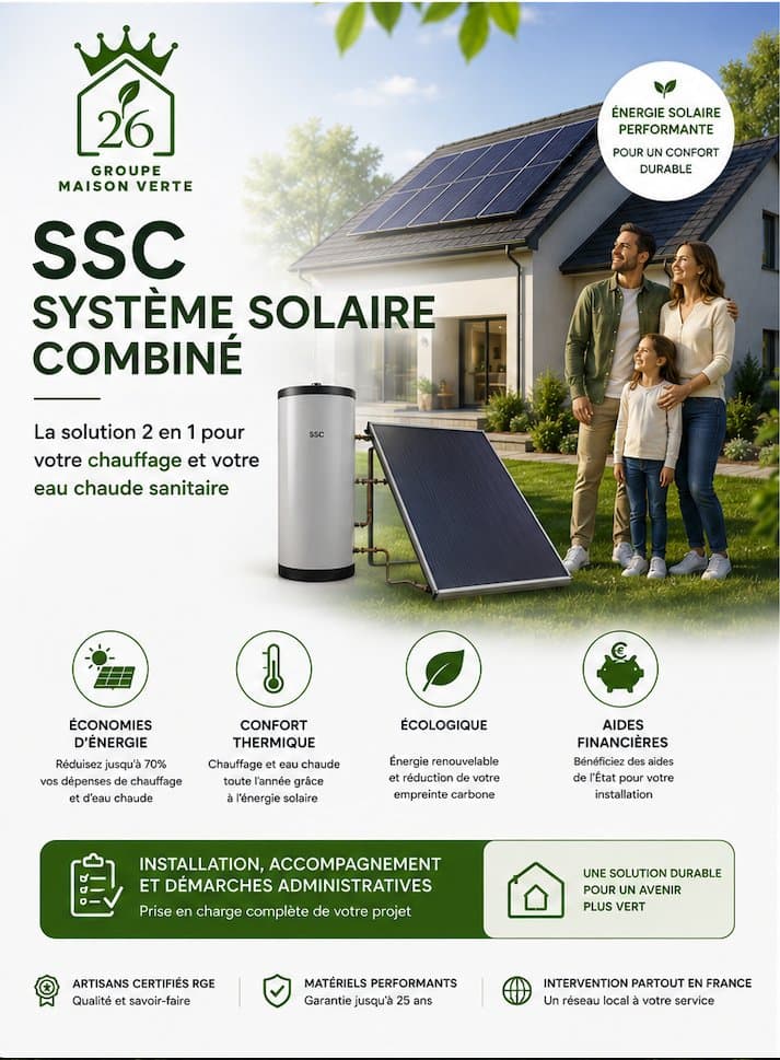 Système solaire combiné